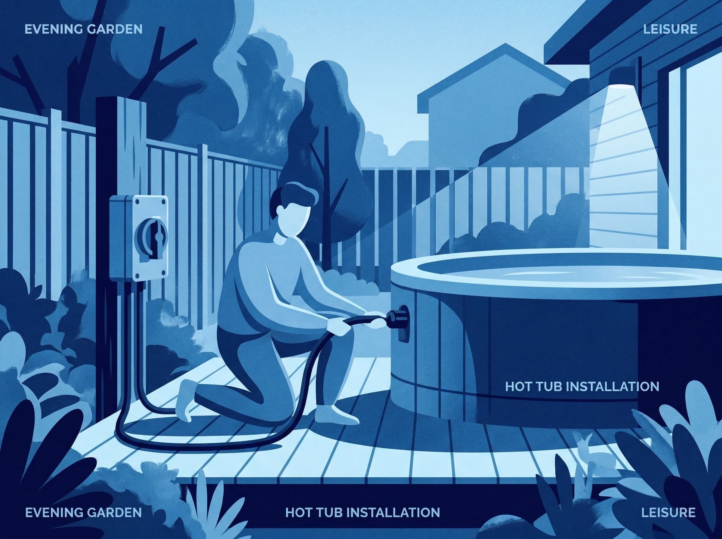 Book hot tub & jacuzzi wiring online