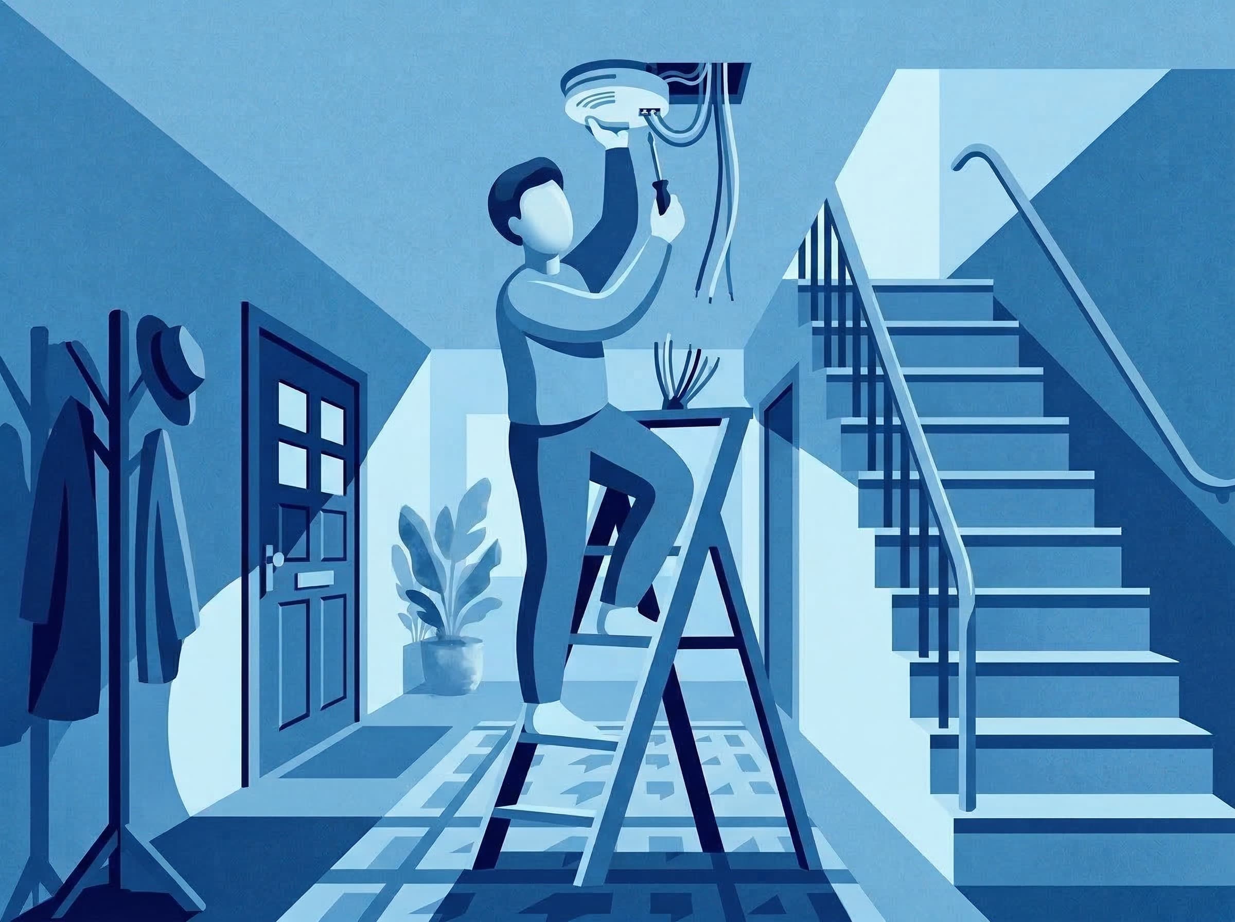 Book smoke & carbon monoxide alarm installation online