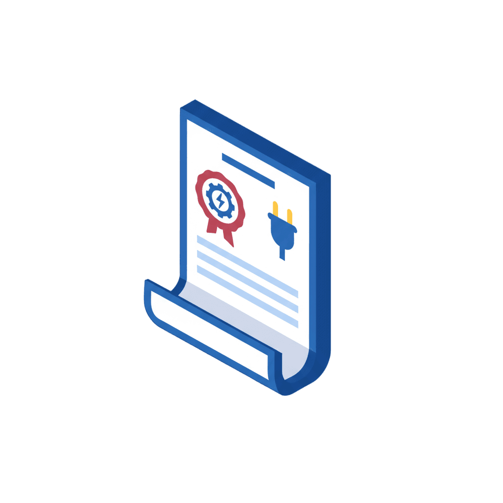 Minor Works Certificate Template
