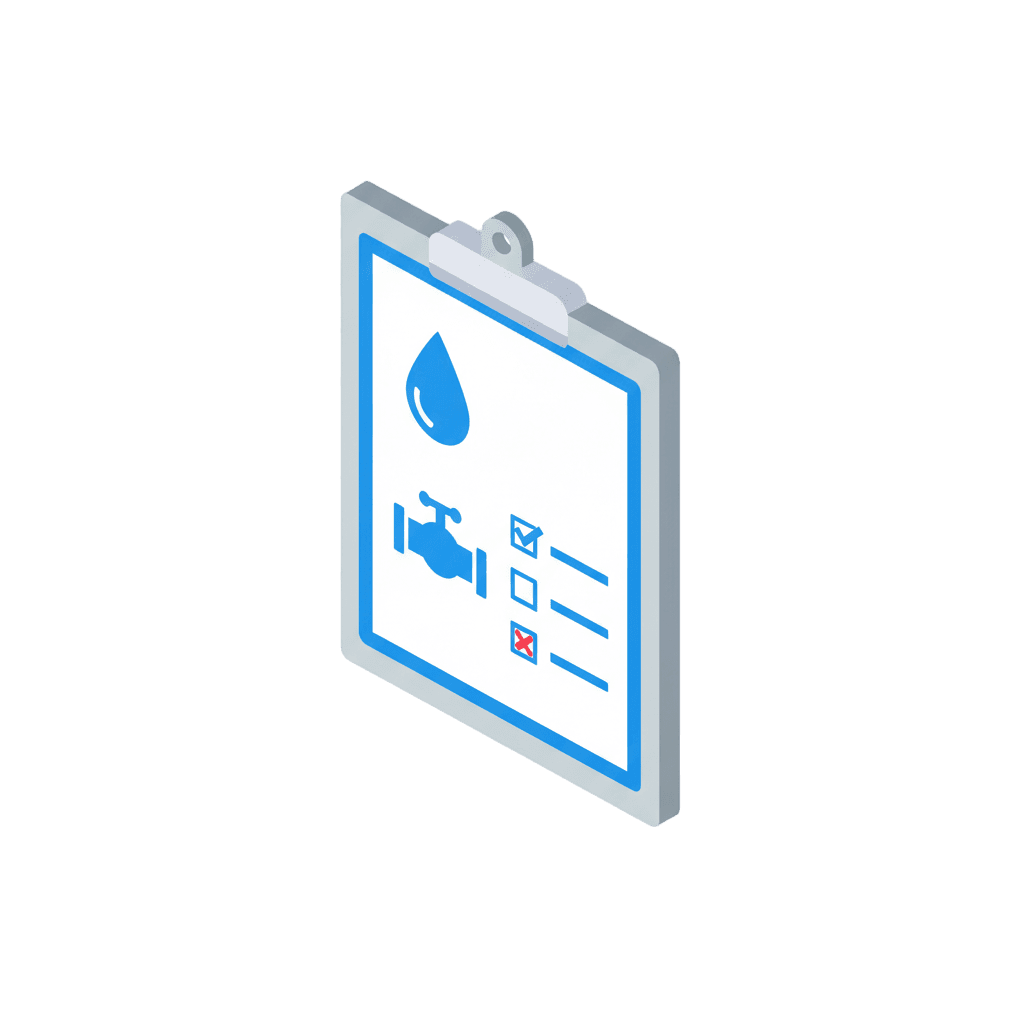 Plumbing Inspection Checklist